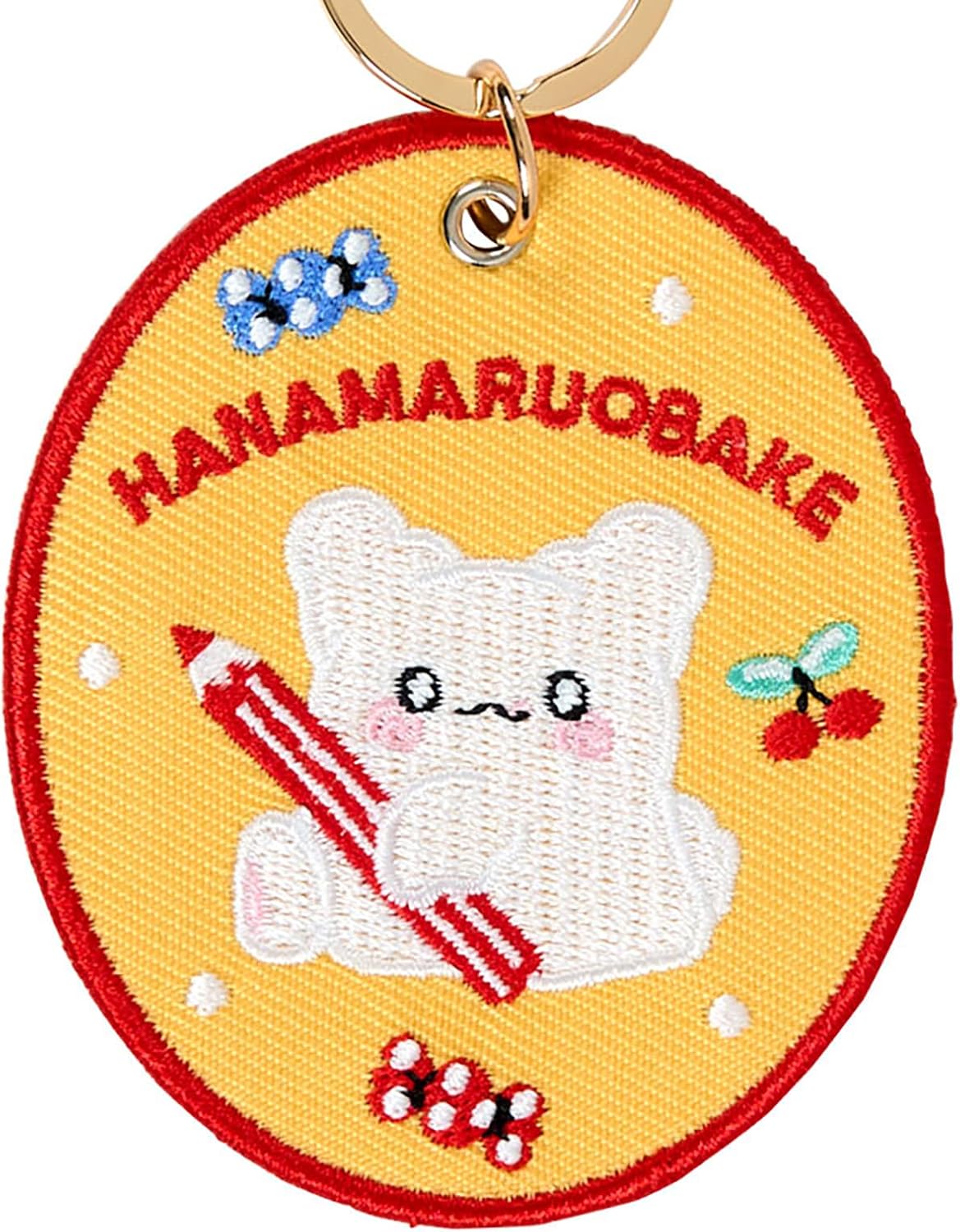 Hanamaruobake Mascot Badge Keychain (Sanrio Character Award Series)