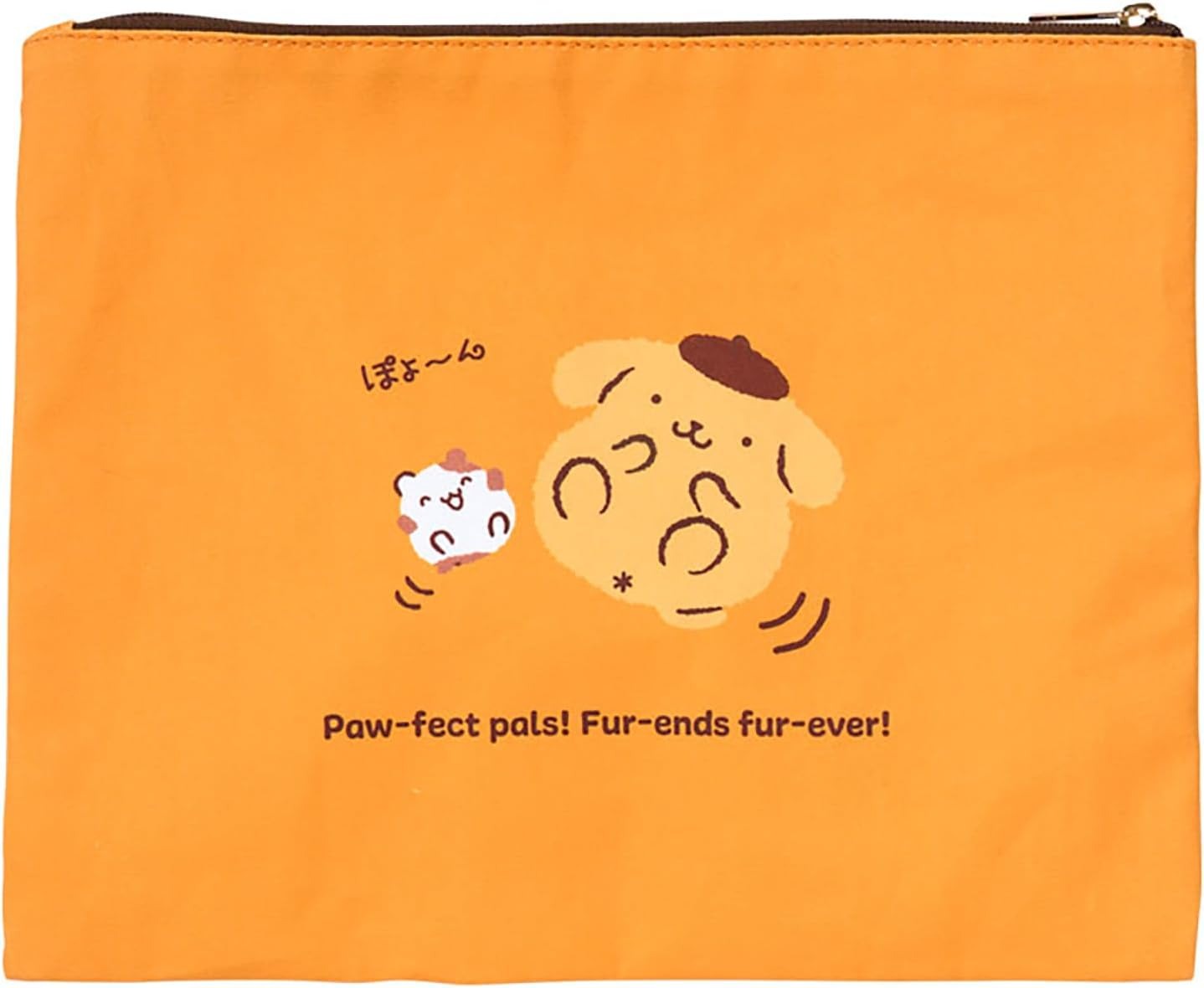 Pompompurin 2-Piece Pouch Set (Friendship Time Series)