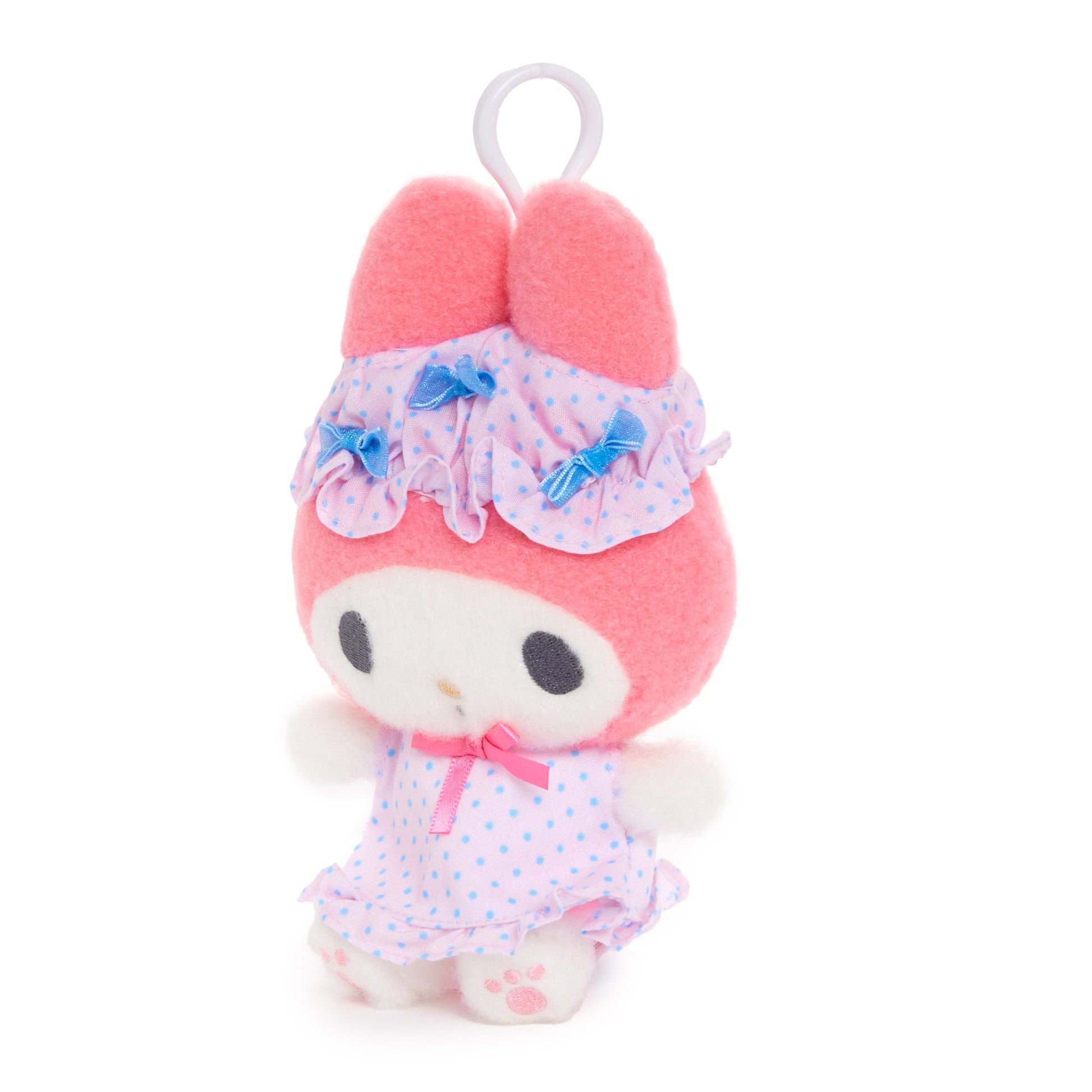 My Melody Plush Mascot Clip (Nightcap Series)