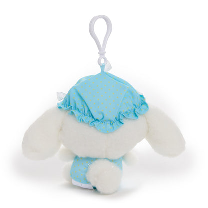 Cinnamoroll Plush Mascot Clip (Nightcap Series)