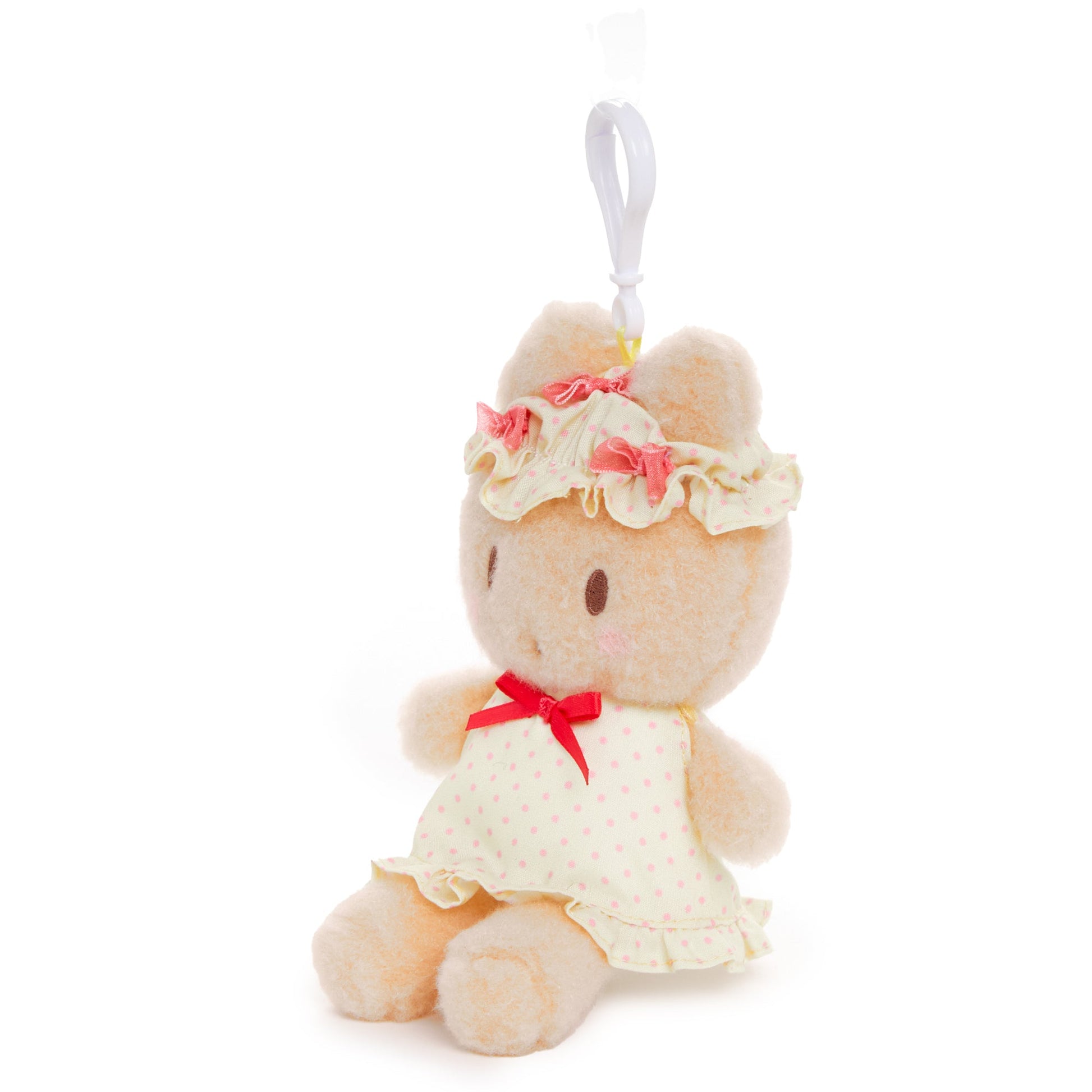 Marron Cream Plush Mascot Clip (Nightcap Series)