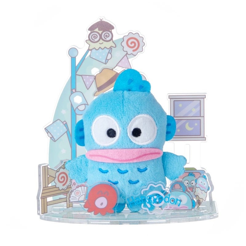 Hangyodon Mini Plush & Acrylic Stand Set (Nuikatsu Plushie Life Series)