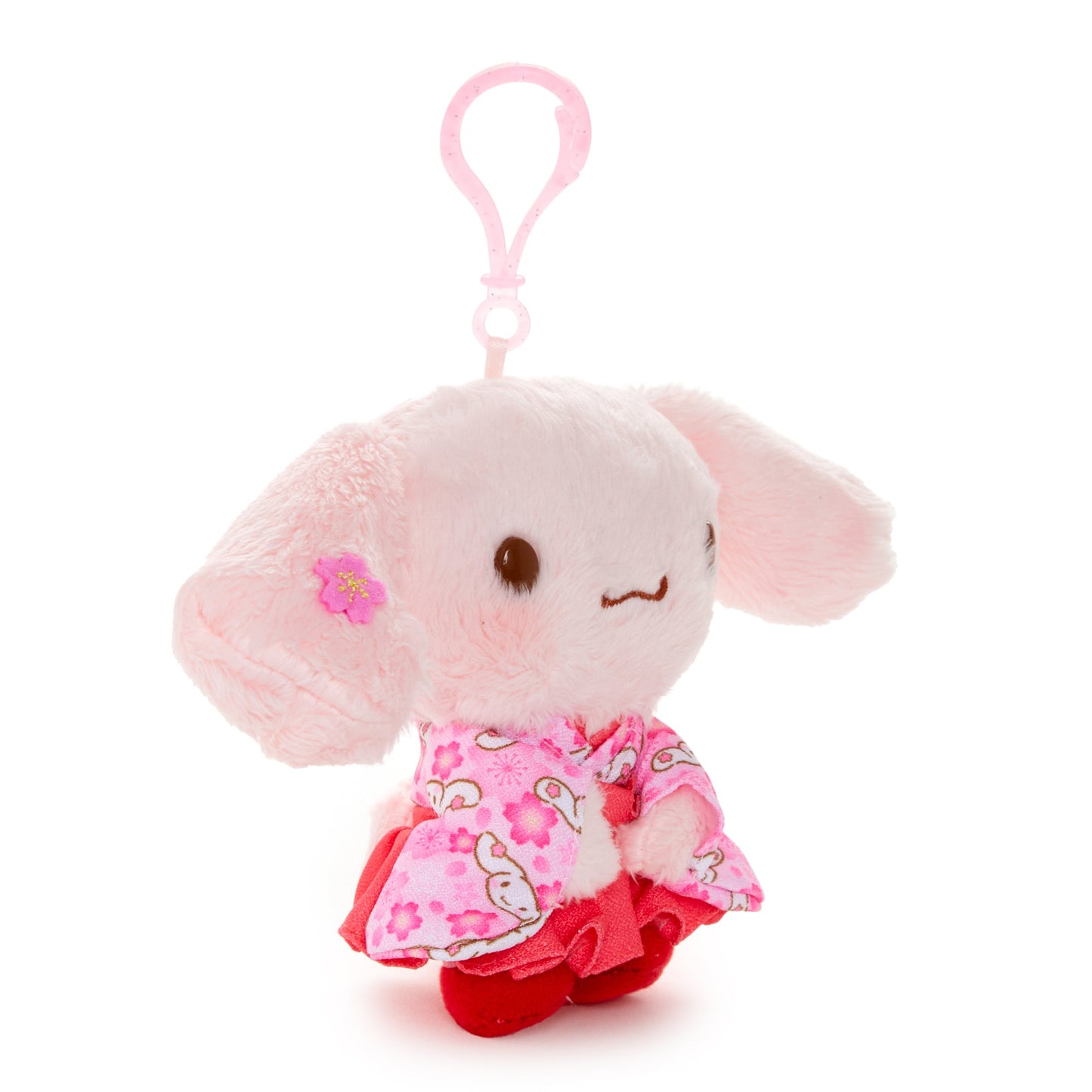 Cinnamoroll Plush Mascot Clip (Spring Kimono Series)