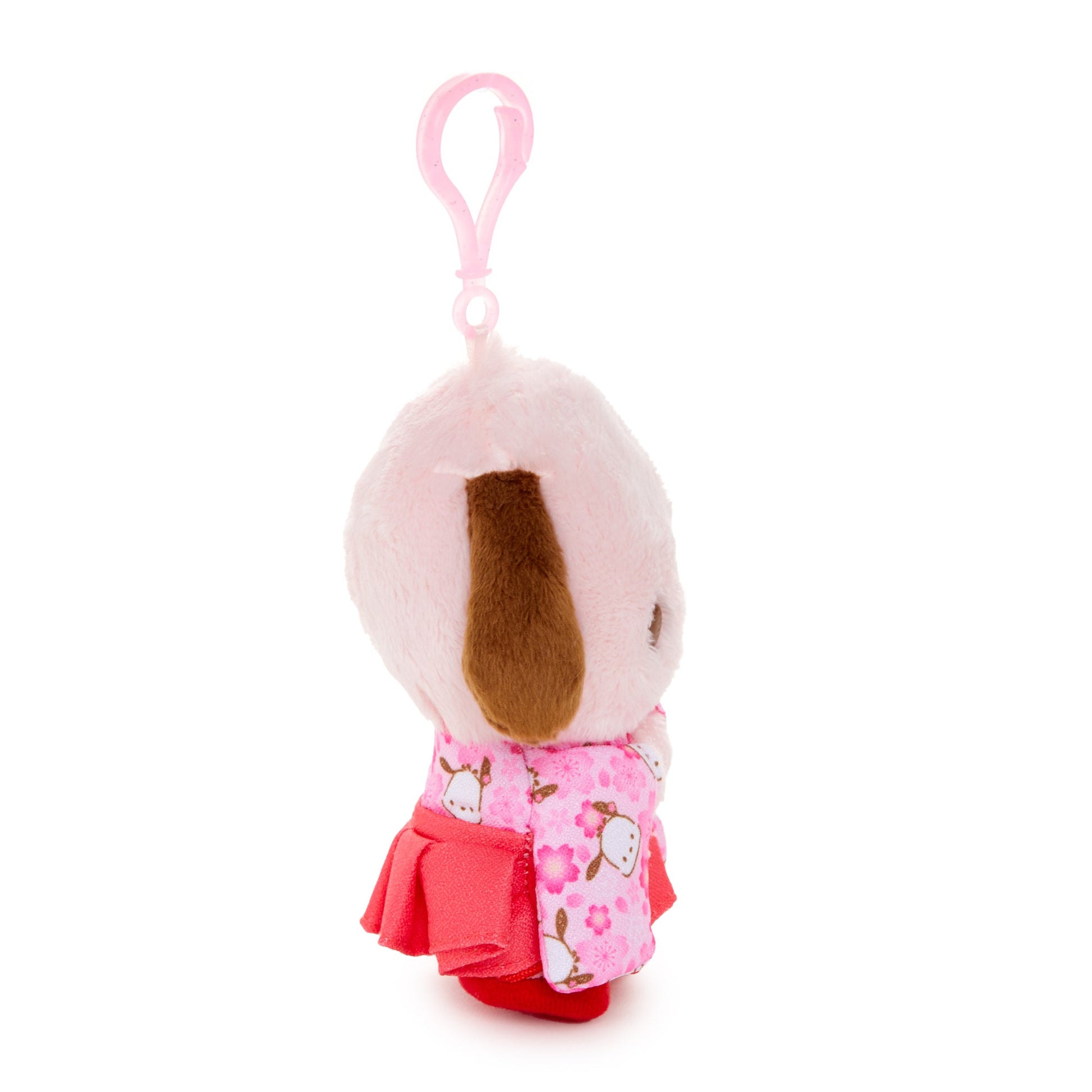Pochacco Plush Mascot Clip (Spring Kimono Series)