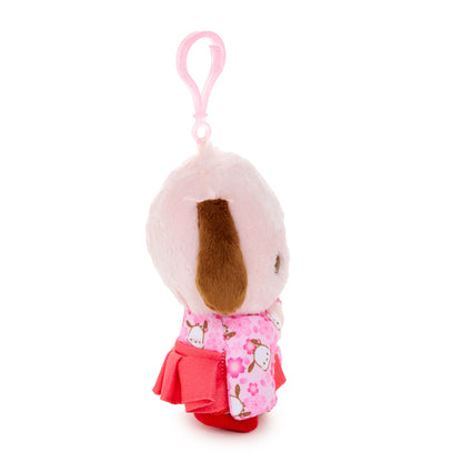 Pochacco Plush Mascot Clip (Spring Kimono Series)
