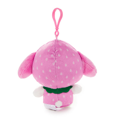 My Melody Strawberry Plush Mascot Clip (Fruit & Veggie Series)