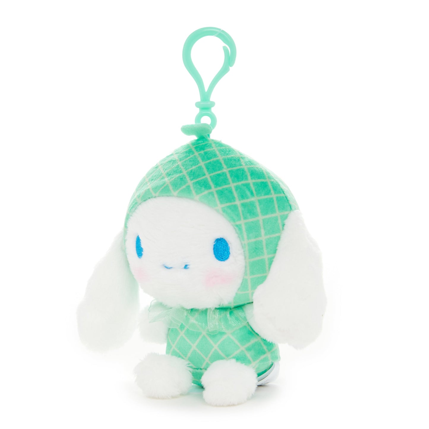 Cinnamoroll Melon Plush Mascot Clip (Fruit & Veggie Series)
