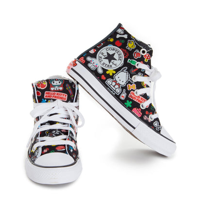 Converse x Hello Kitty and Friends Chuck Taylor All Star Hi-Top Sneaker (Kids - Black)
