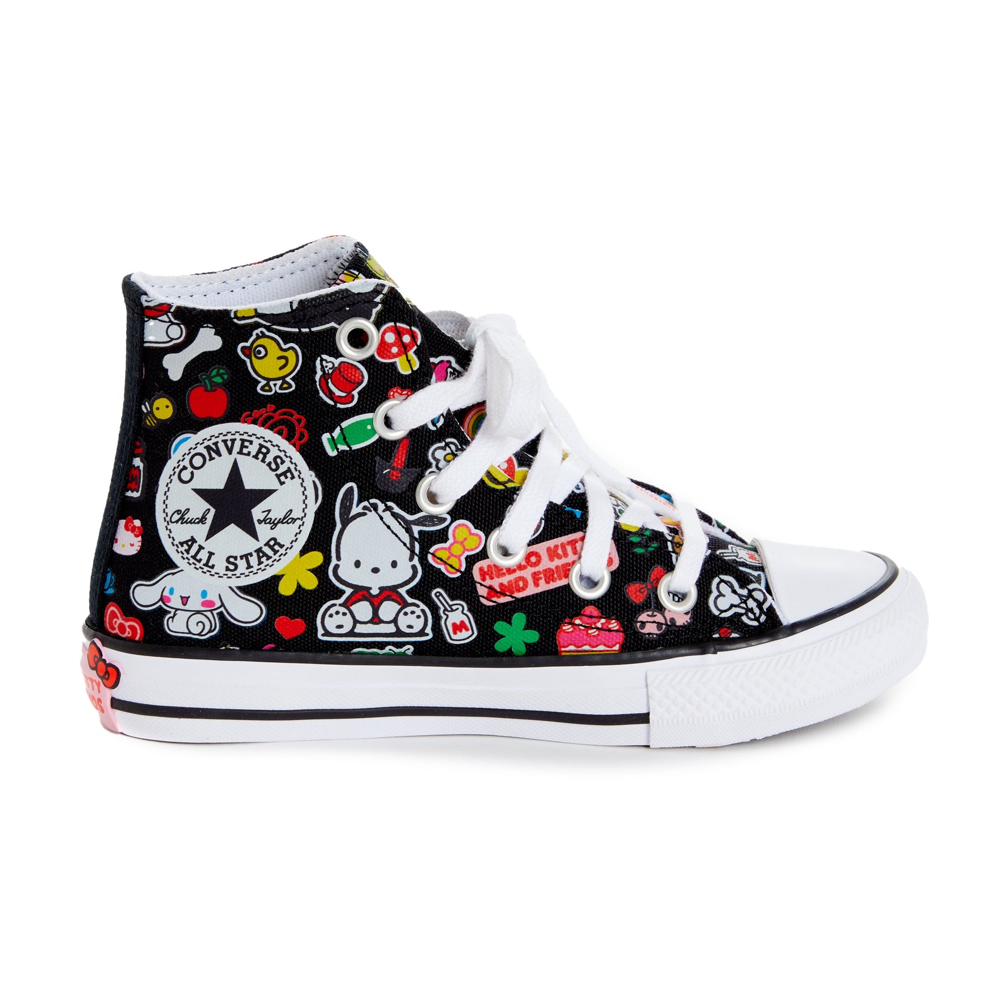 Converse x Hello Kitty and Friends Chuck Taylor All Star Hi-Top Sneaker (Kids - Black)
