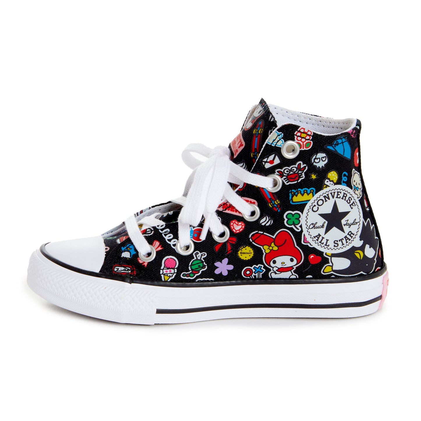 Converse x Hello Kitty and Friends Chuck Taylor All Star Hi-Top Sneaker (Kids - Black)