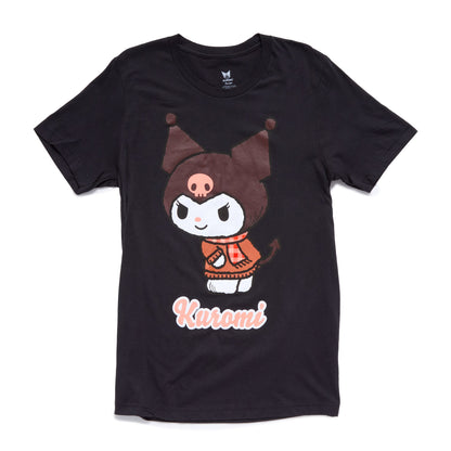 Kuromi Adult Cozy Tee (Black)