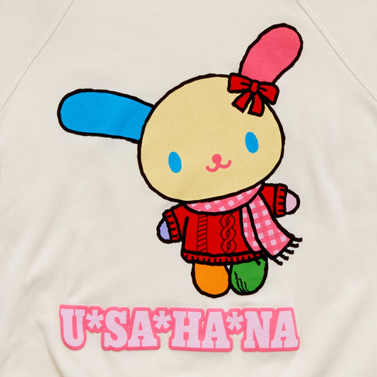 U*SA*HA*NA Adult Cozy Crewneck (Ivory)