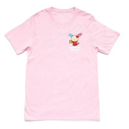 U*SA*HA*NA Adult Cozy Club Tee (Pink)