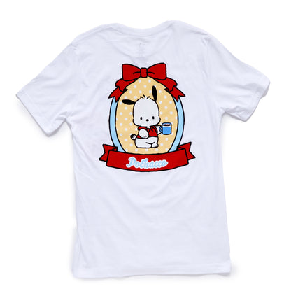 Pochacco & Pi-Chan Adult Tee (White)