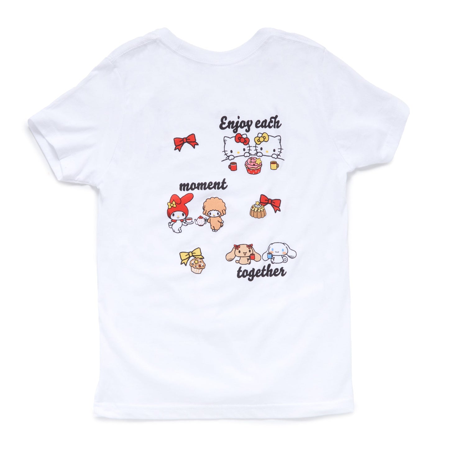 Hello Kitty and Friends Big Kids Thankful For Friends Tee (White)