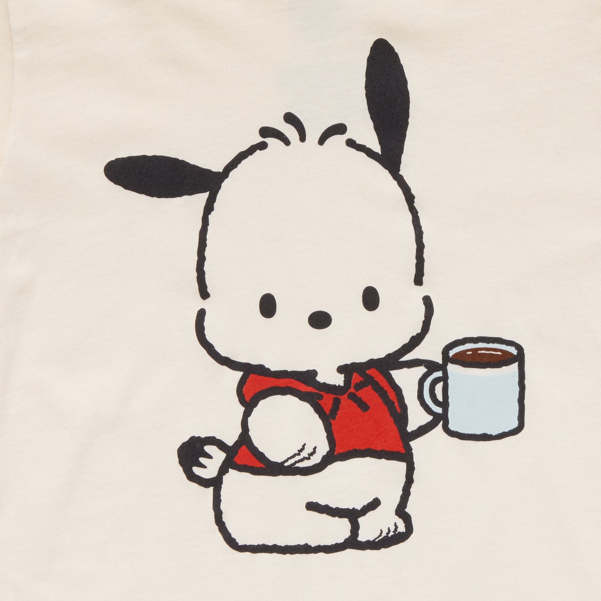 Pochacco Toddler Mug Tee (Ivory)