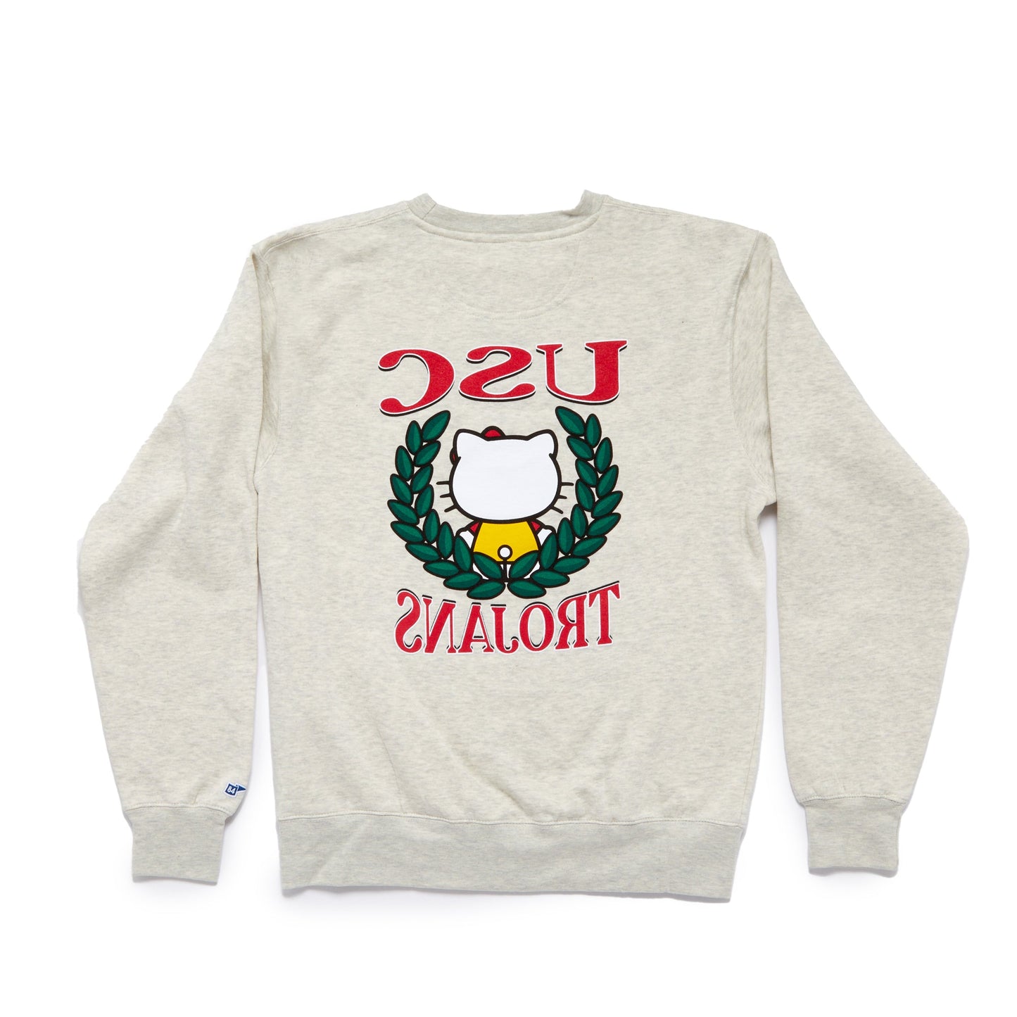 Hello Kitty x USC Trojans Two Ways Sweatshirt (Oatmeal)