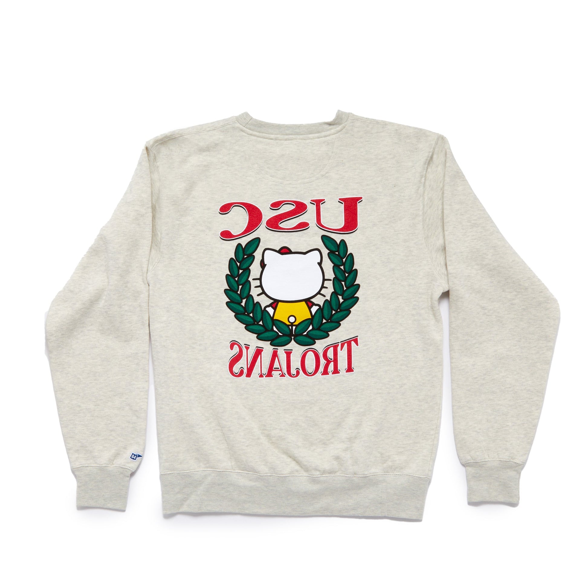 Hello Kitty x USC Trojans Two Ways Sweatshirt (Oatmeal)