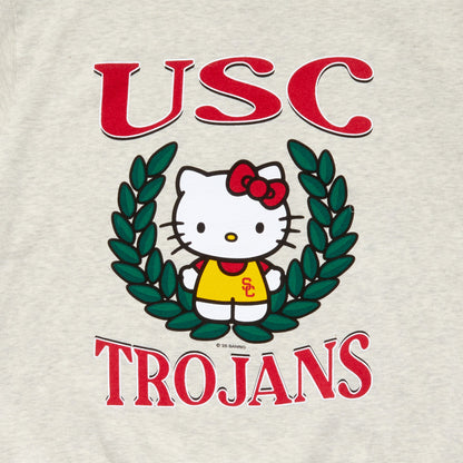 Hello Kitty x USC Trojans Two Ways Sweatshirt (Oatmeal)