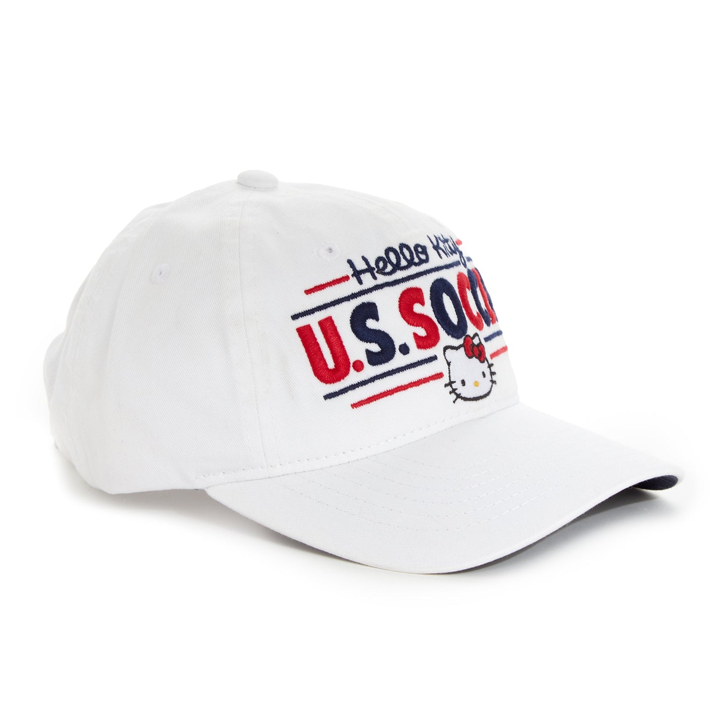 Hello Kitty x USWNT Logo Cap (White)