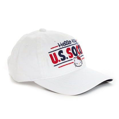 Hello Kitty x USWNT Logo Cap (White)