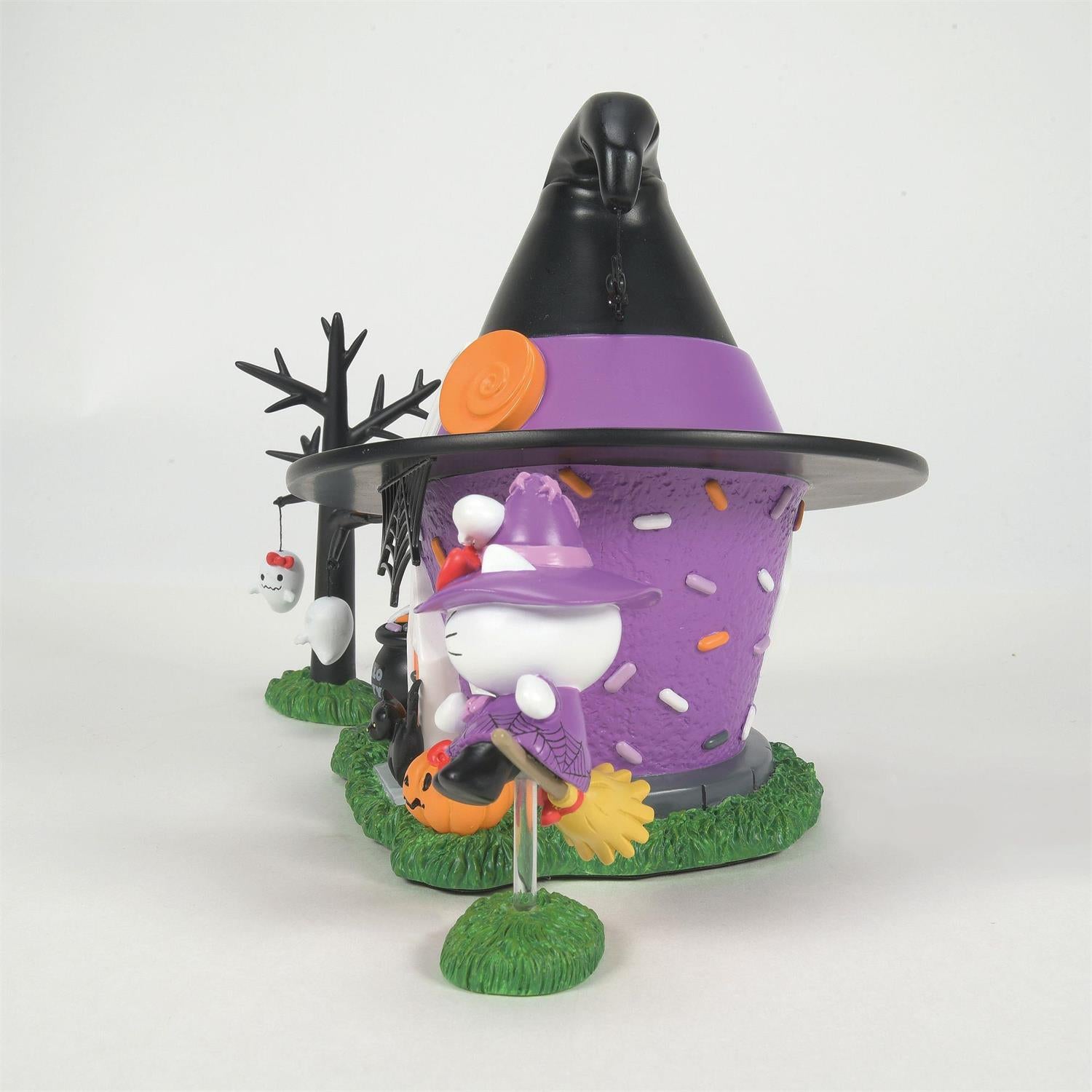 Hello Kitty's Halloween Witch Tower Figurine Set