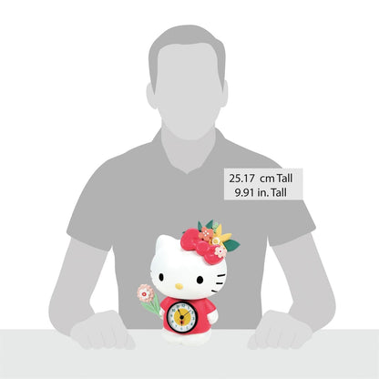Hello Kitty Blossoms Desk Clock