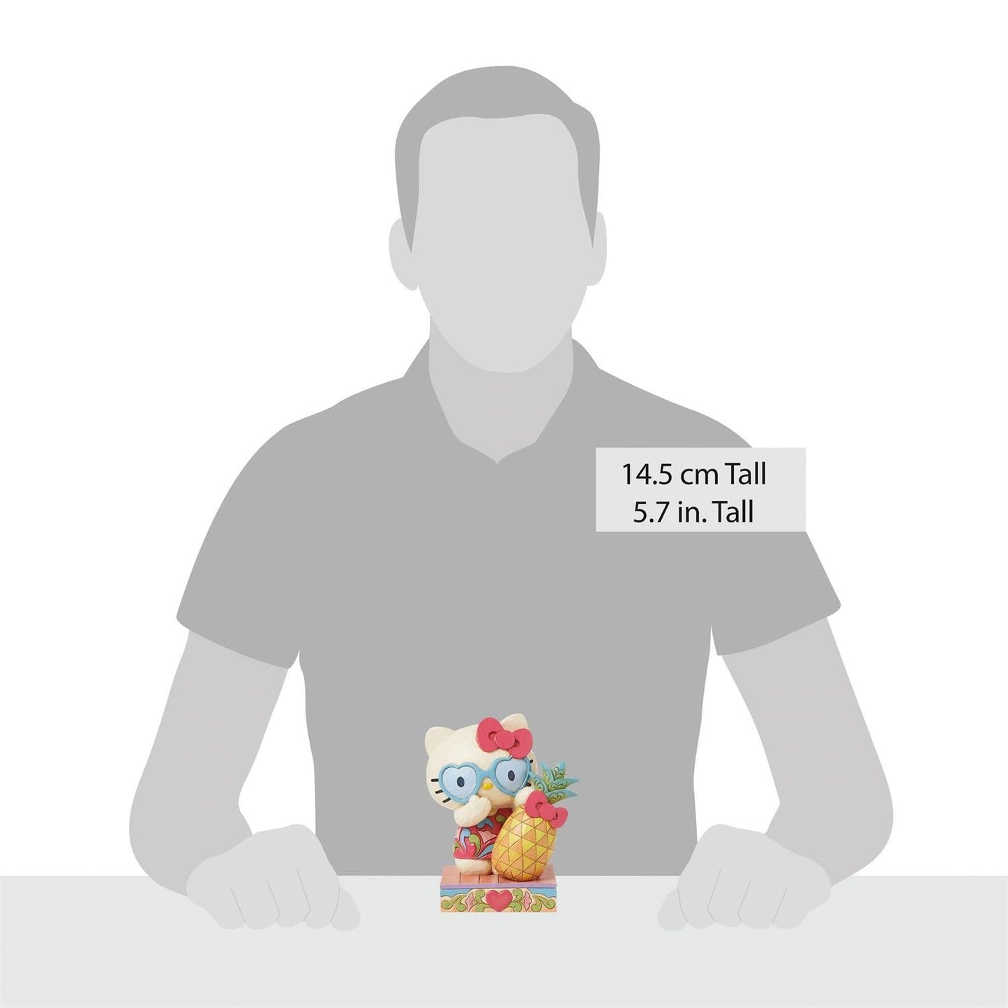 Hello Kitty Summer Pineapple Figurine (Jim Shore Sanrio Collection)