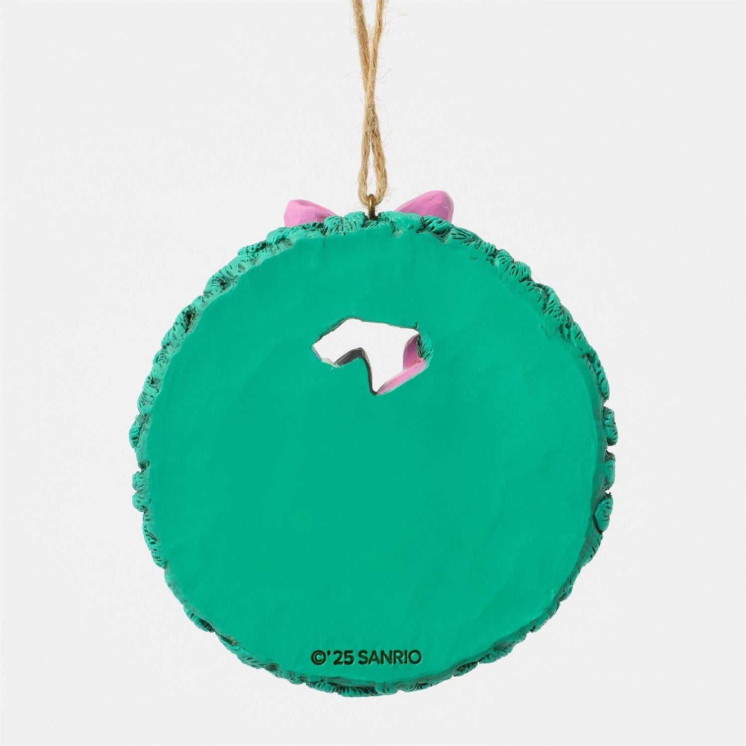 Hello Kitty & Friends Holiday Wreath Ornament (Jim Shore Sanrio Collection)