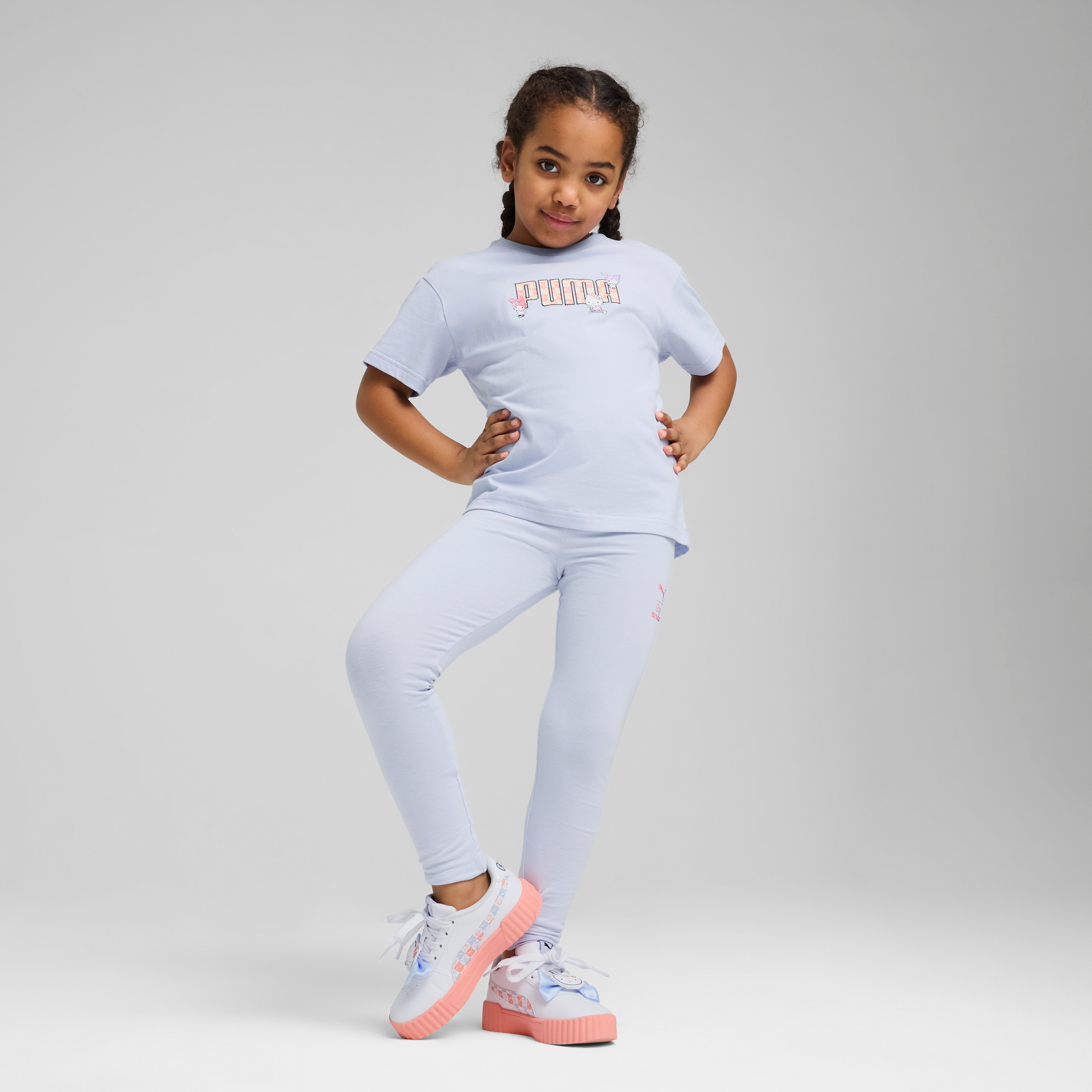 Hello Kitty and Friends x PUMA Kids Relaxed Graphic Tee (Cool Weather)