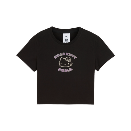Hello Kitty x PUMA Graphic Baby Tee (PUMA Black)