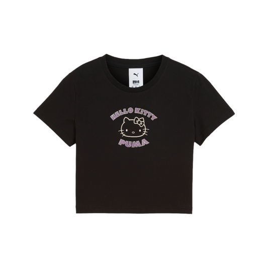Hello Kitty x PUMA Graphic Baby Tee (PUMA Black)