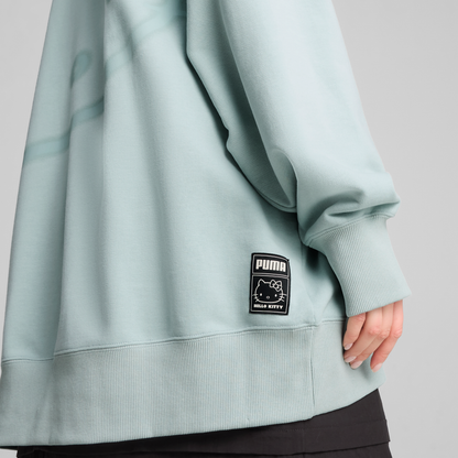 Hello Kitty x PUMA Graphic Oversized Hoodie (Modern Mint)