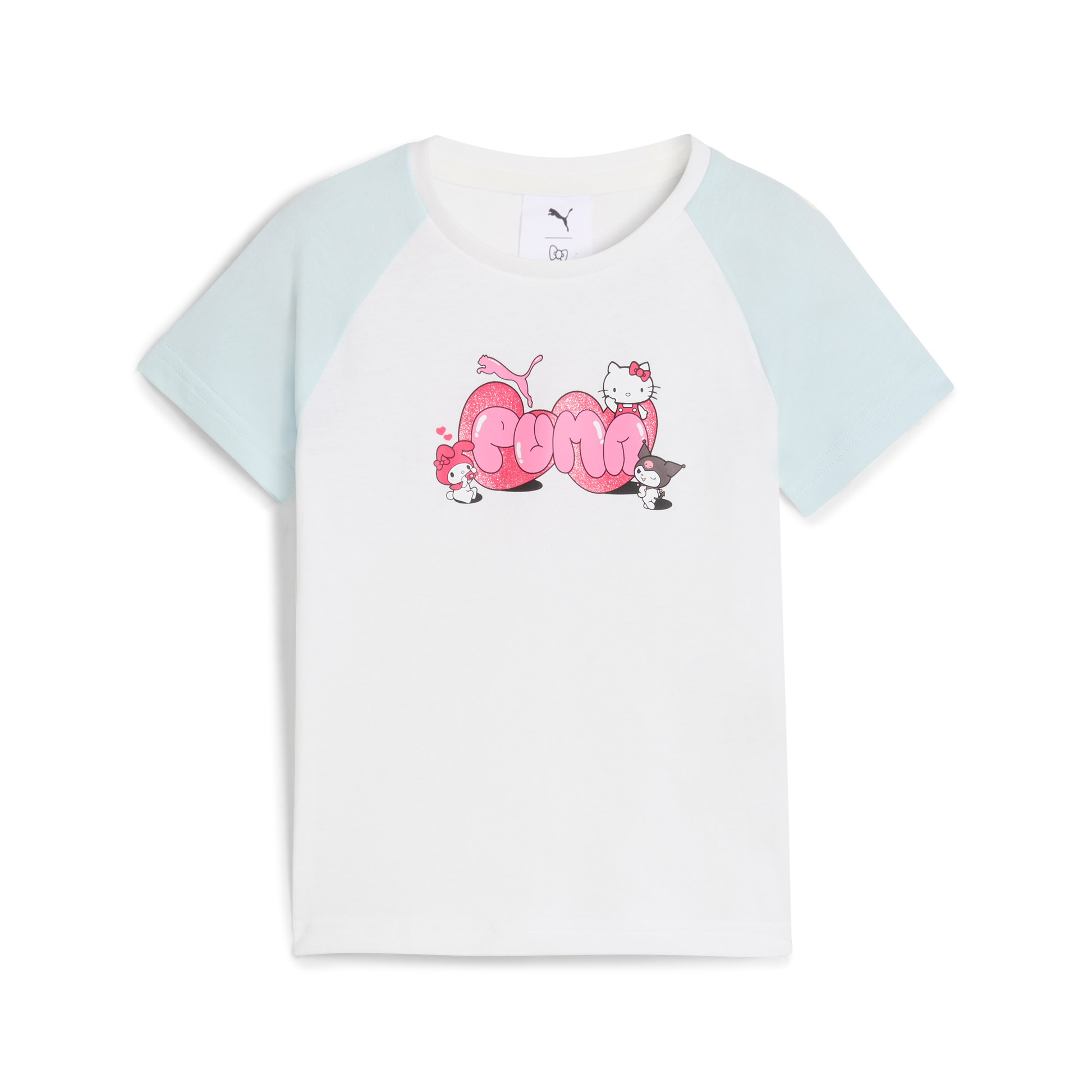 Hello Kitty and Friends x PUMA Kids Slim Graphic Tee (White)