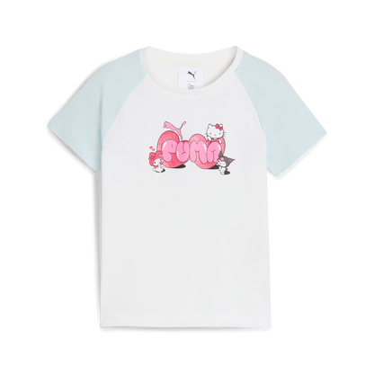 Hello Kitty and Friends x PUMA Kids Slim Graphic Tee (White)