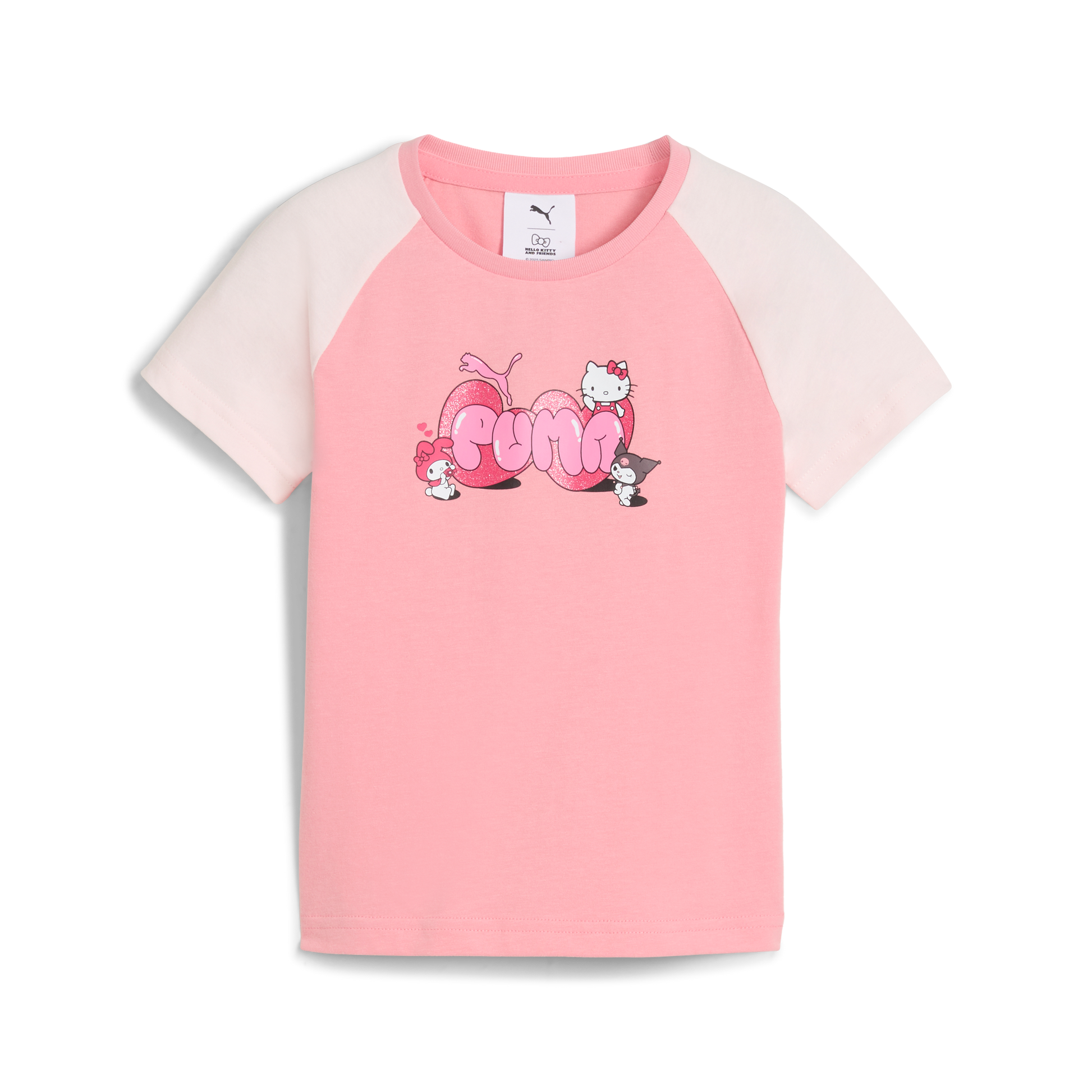 Hello Kitty and Friends x PUMA Kids Slim Graphic Tee (Pinkscape)