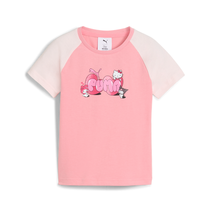 Hello Kitty and Friends x PUMA Kids Slim Graphic Tee (Pinkscape)