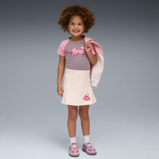 Hello Kitty and Friends x PUMA Kids Slim Graphic Tee (Plum Jam)