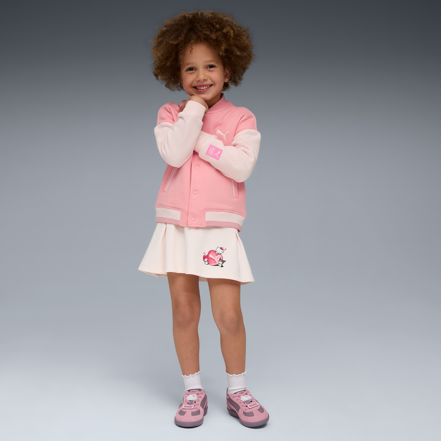 Hello Kitty and Friends x PUMA Kids Bomber Jacket (Pinkscape)