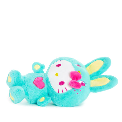 Hello Kitty 11" Green Plush (Colorful Bunny Series)