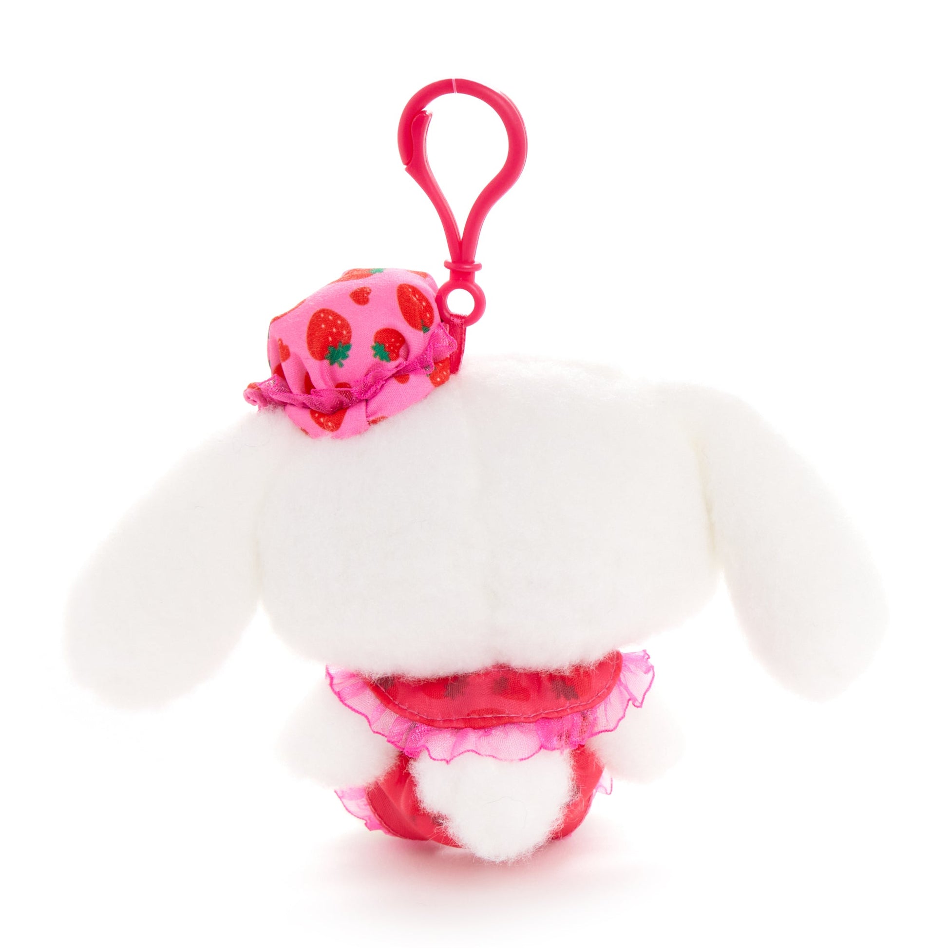Cinnamoroll Plush Mascot Clip (Strawberry Treat Series)
