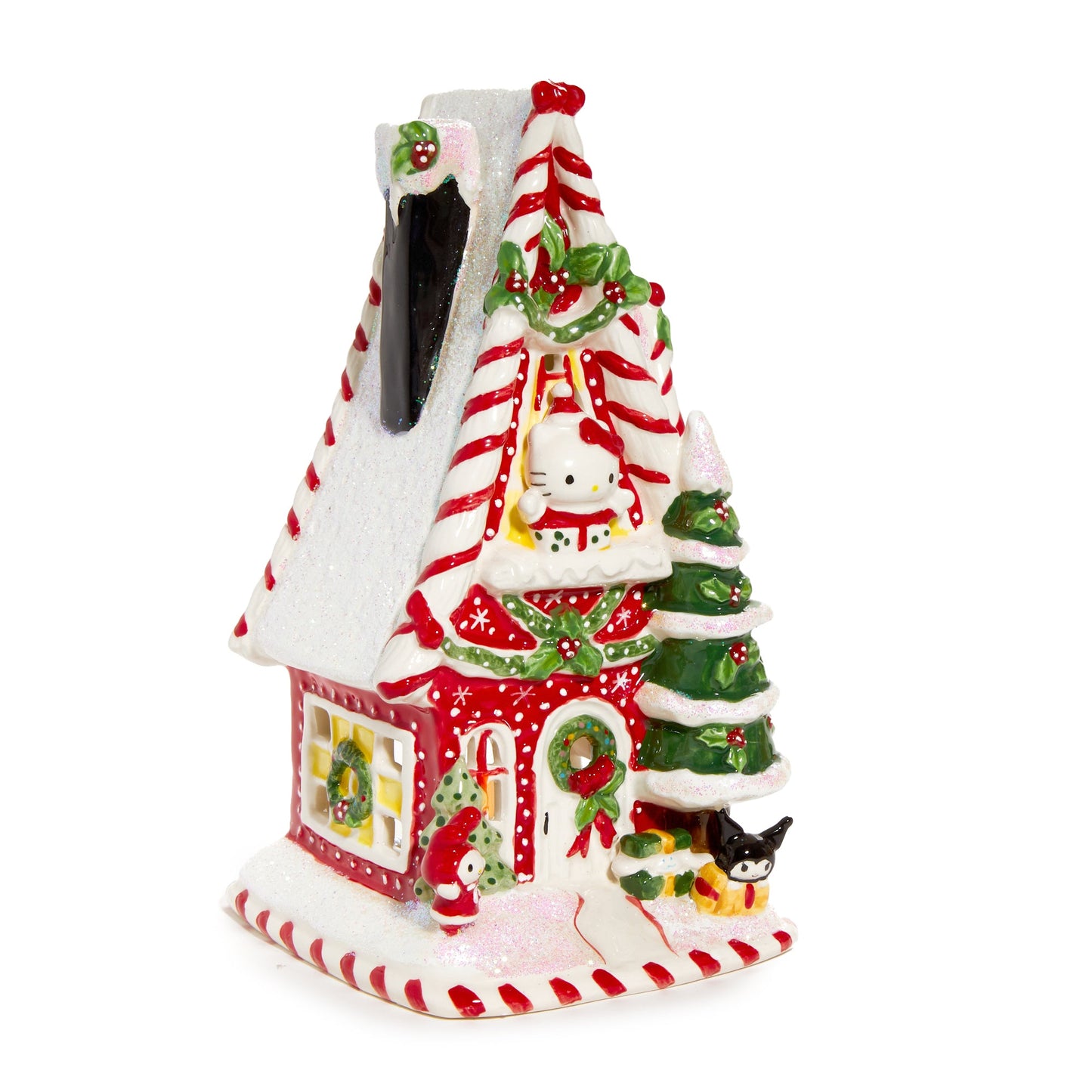 Hello Kitty and Friends Ceramic Holiday Candle House