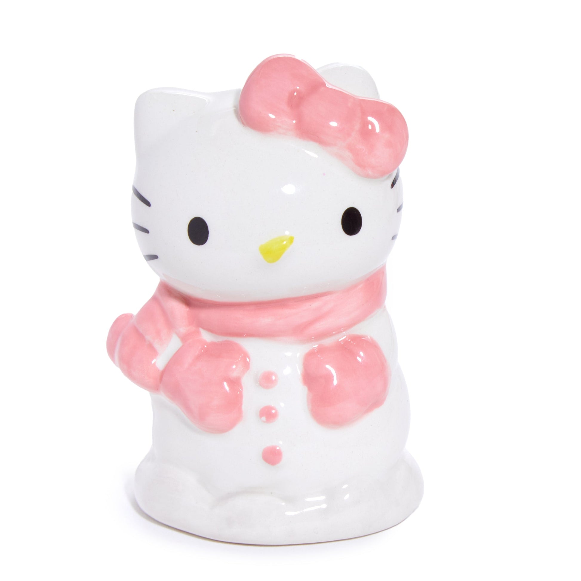 Hello Kitty Ceramic Holiday Salt & Pepper Set (Snow Play)