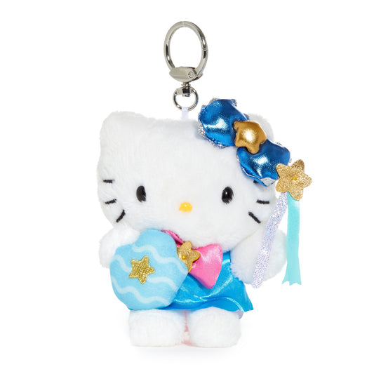 Hello Kitty Aquarius Plush Keychain Mascot (Zodiac Series)