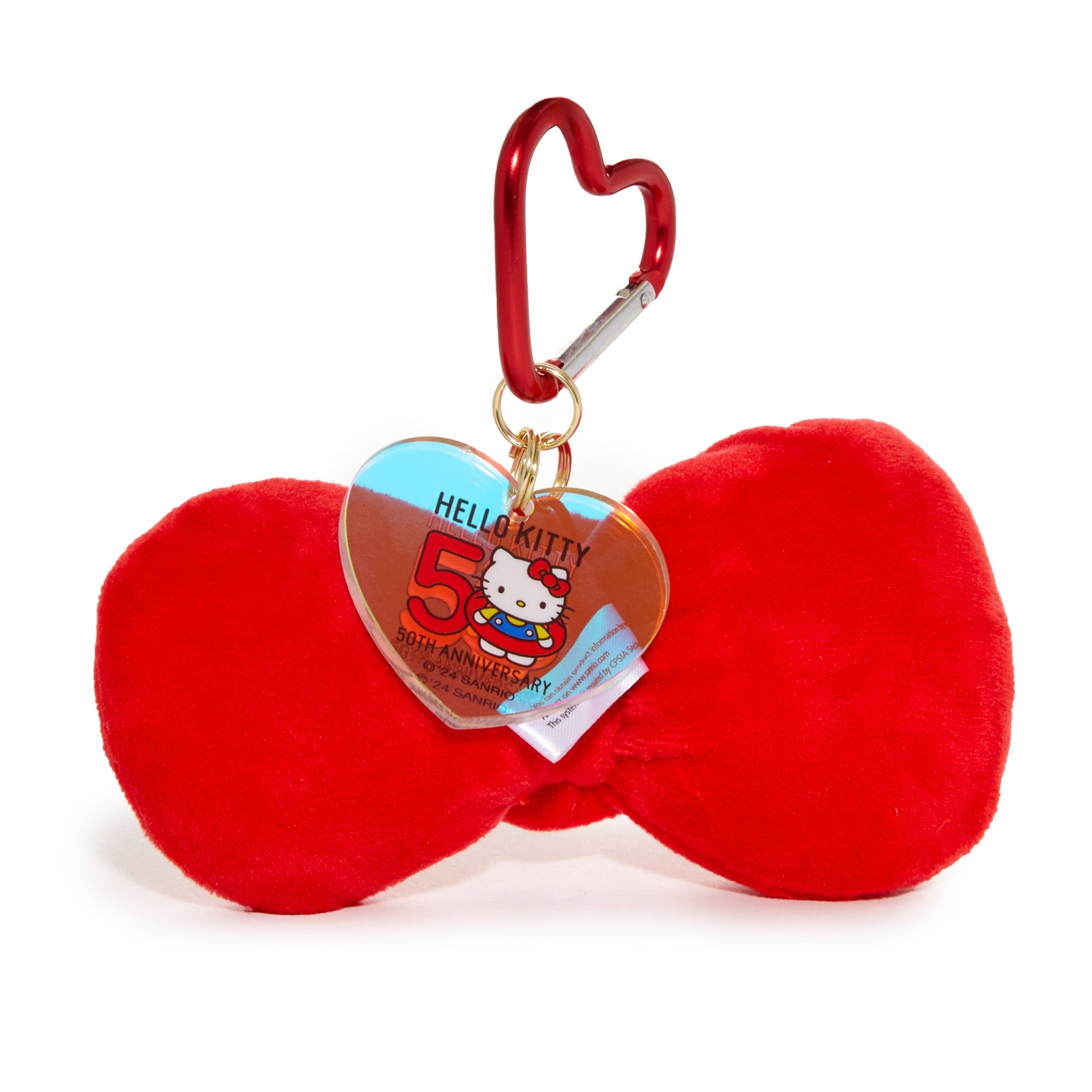 Hello Kitty 50th Anniversary Bow Plush Mascot (2018)