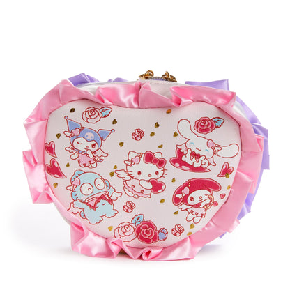 Sanrio Characters Mini Heart Zipper Pouch (Bright and Dark Angel Series)