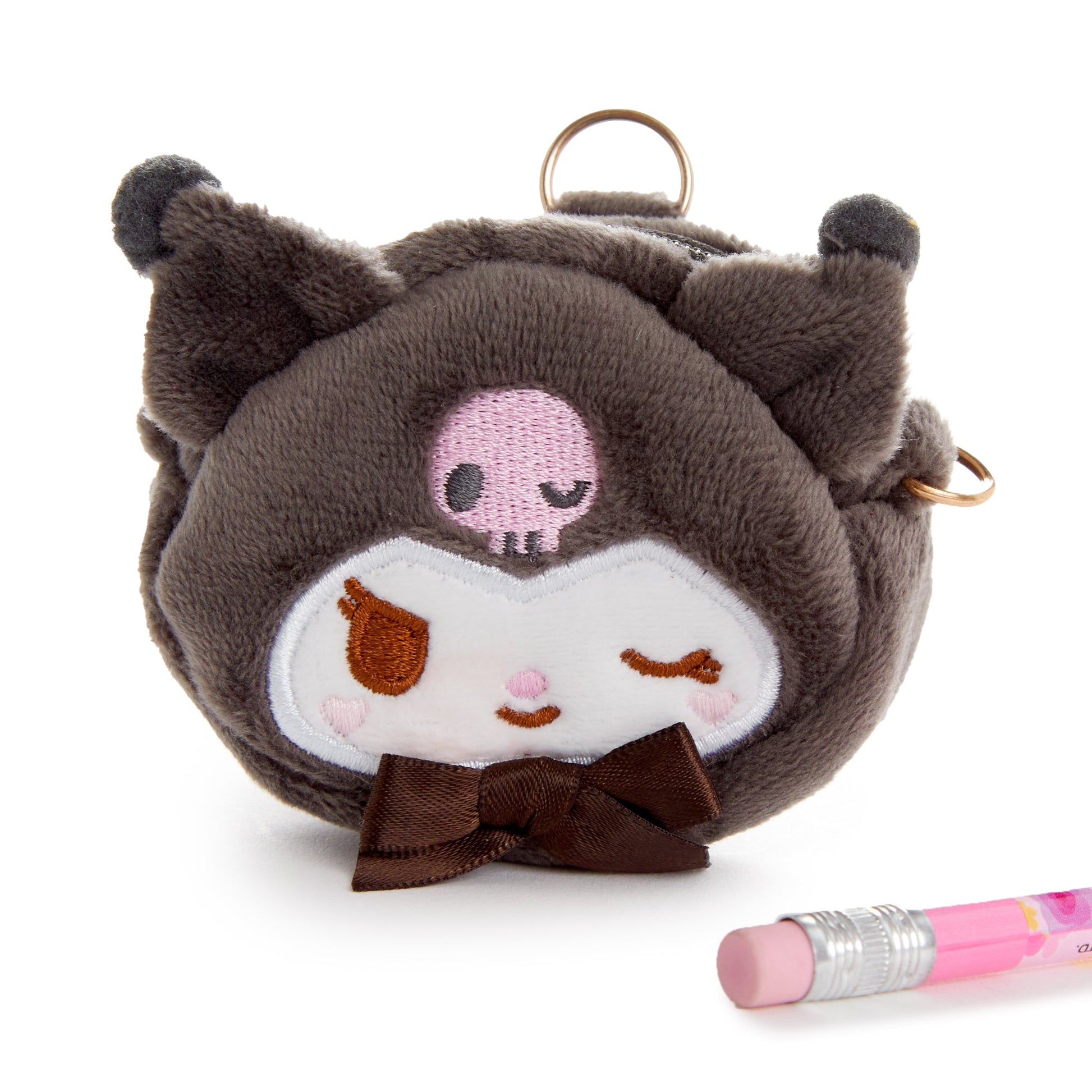 Kuromi Plush Convertible Mini Pouch (Wink Series)