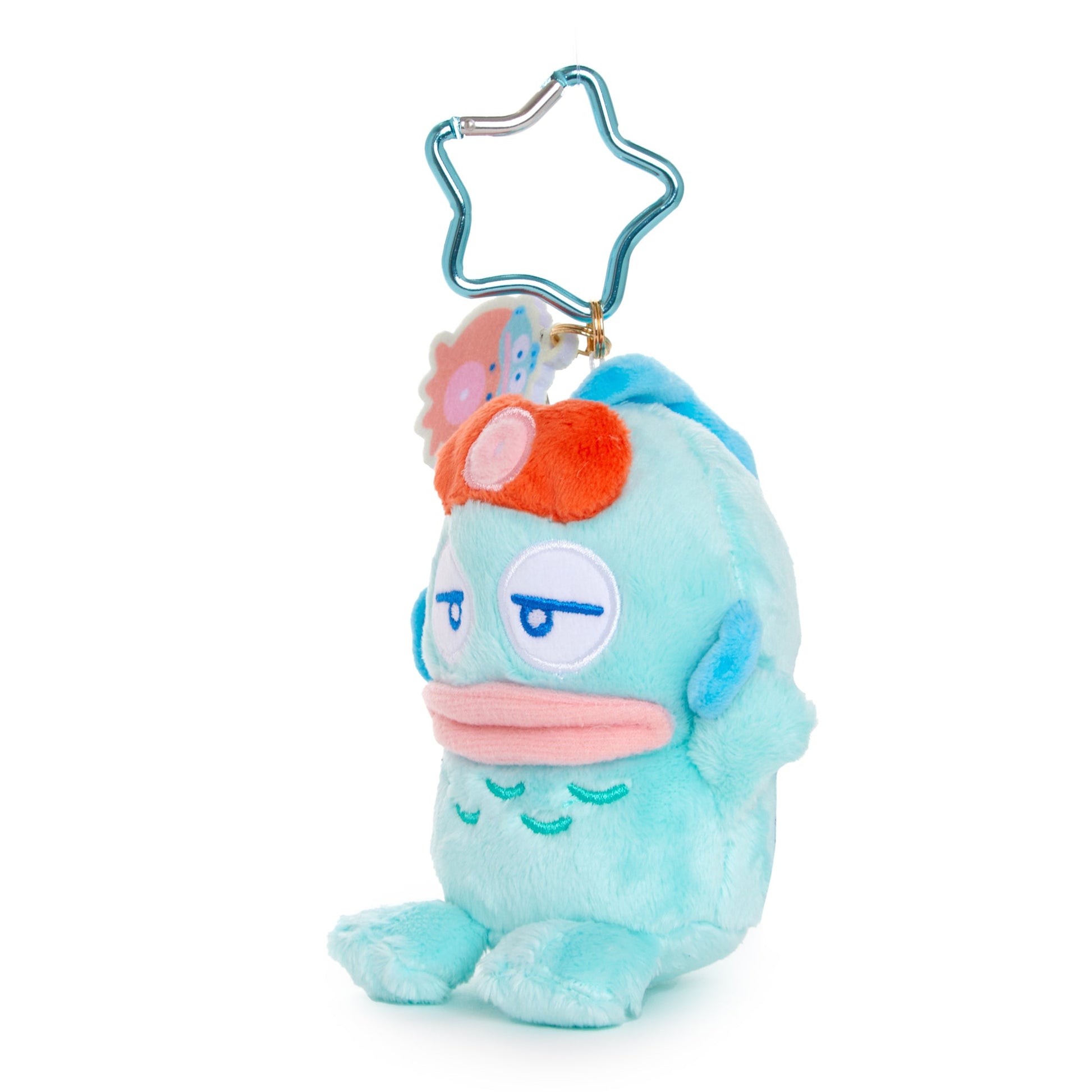 Hangyodon Plush Eyemask Mascot Keychain (Clowning Around Series)