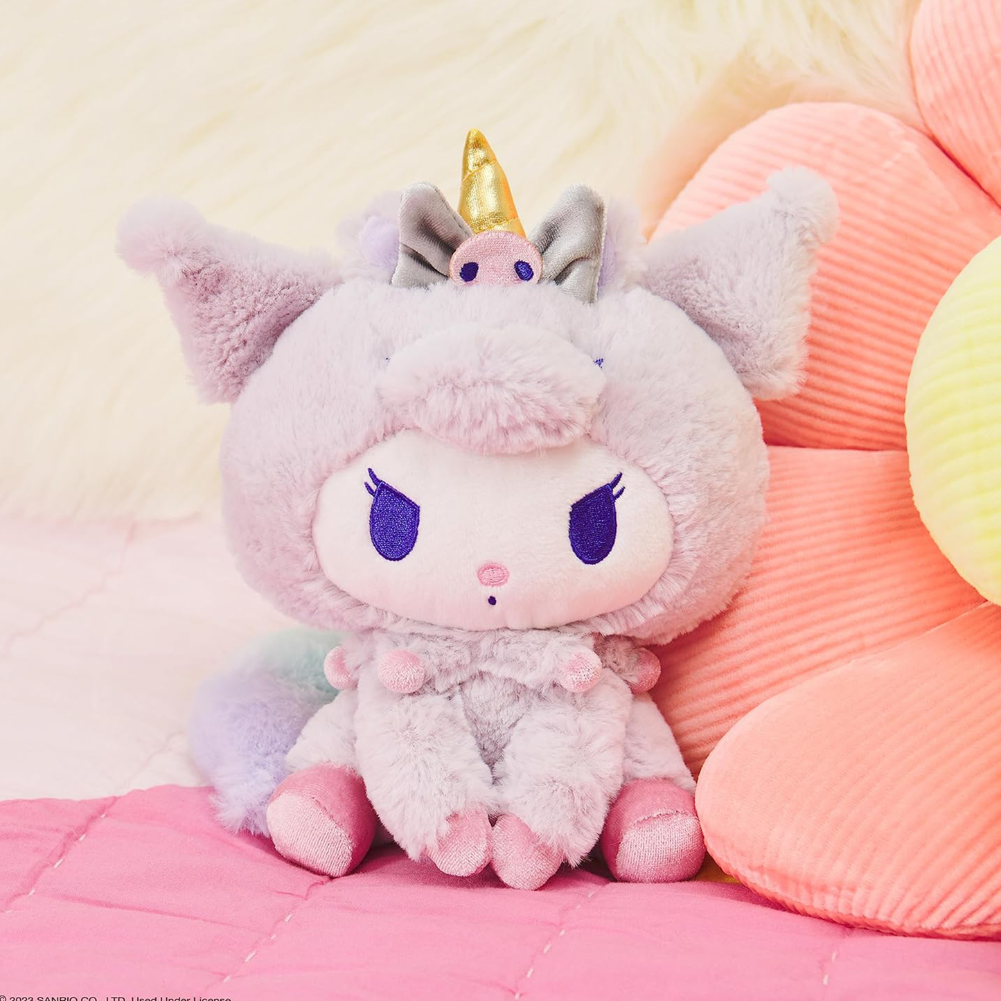 Kuromi x GUND 6" Unicorn Mascot Plush