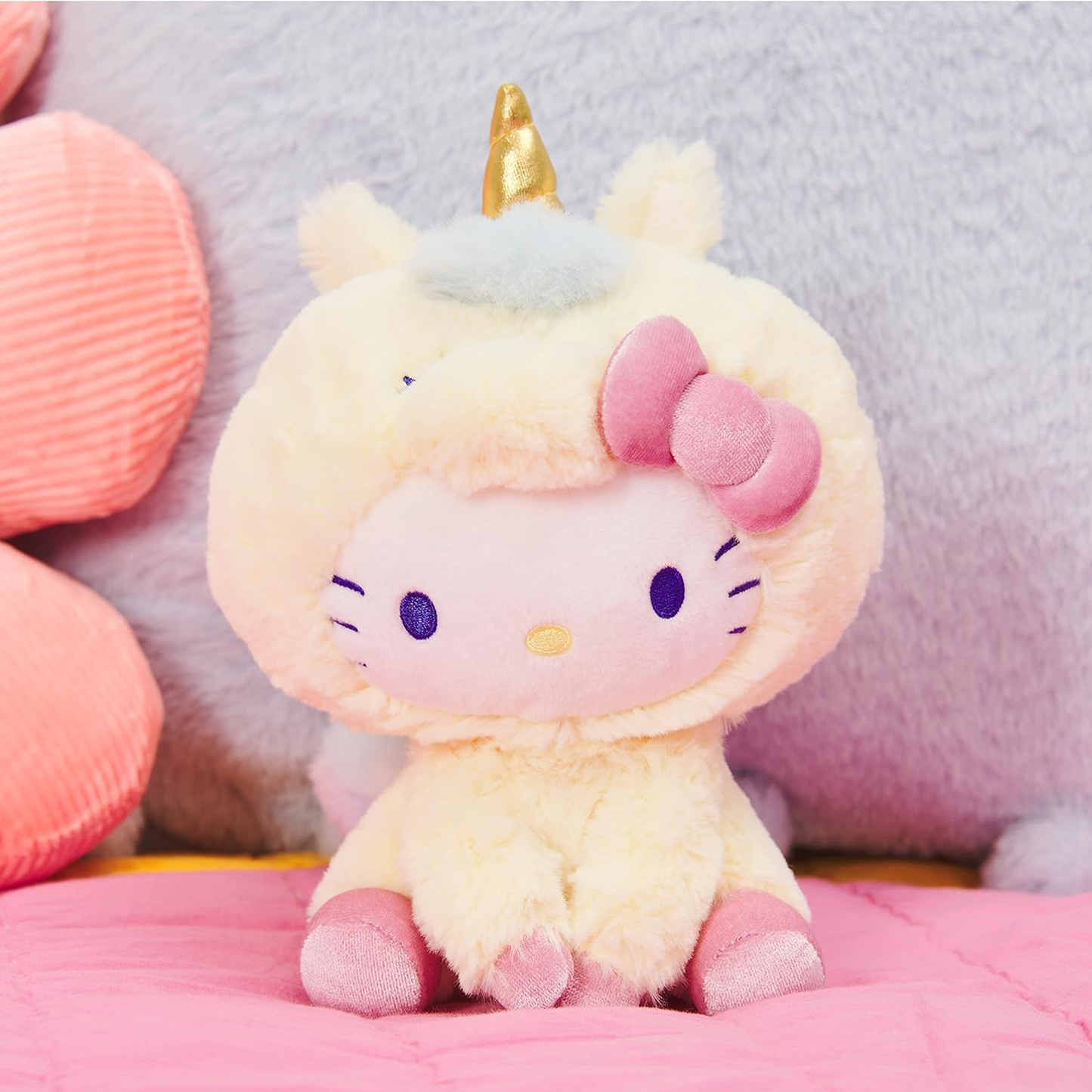Hello Kitty x GUND 6" Unicorn Mascot Plush